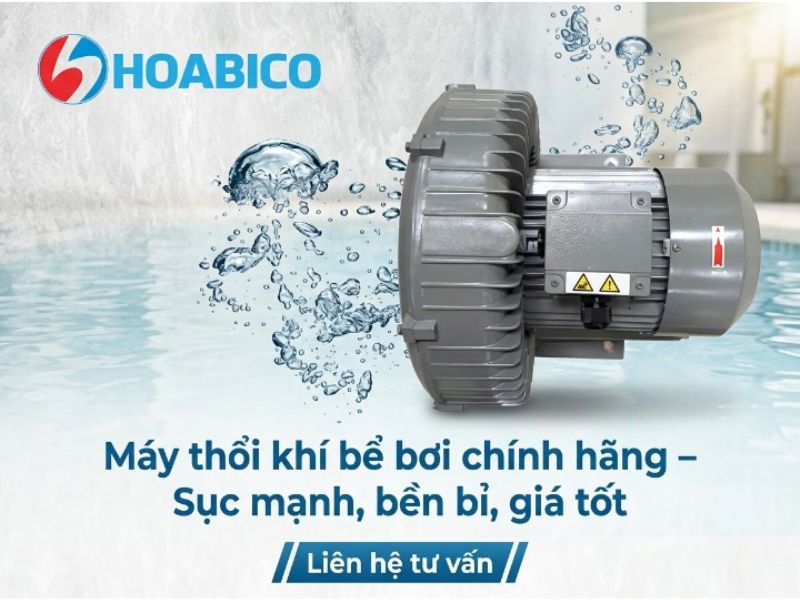Máy thổi khí bể bơi 