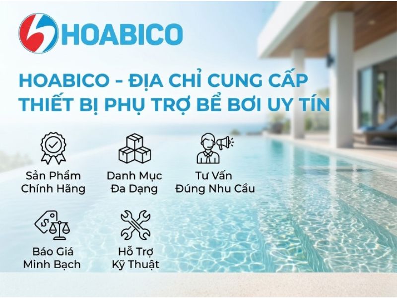 Thiết bị phụ trợ bể bơi