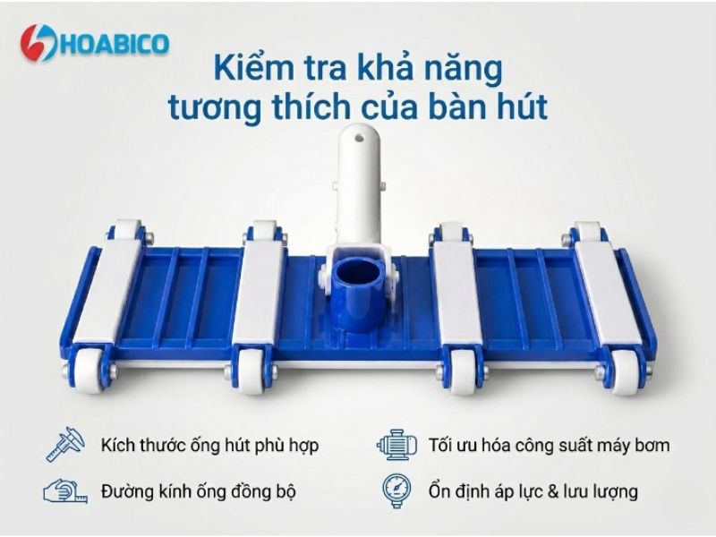 bàn hút vệ sinh hồ bơi