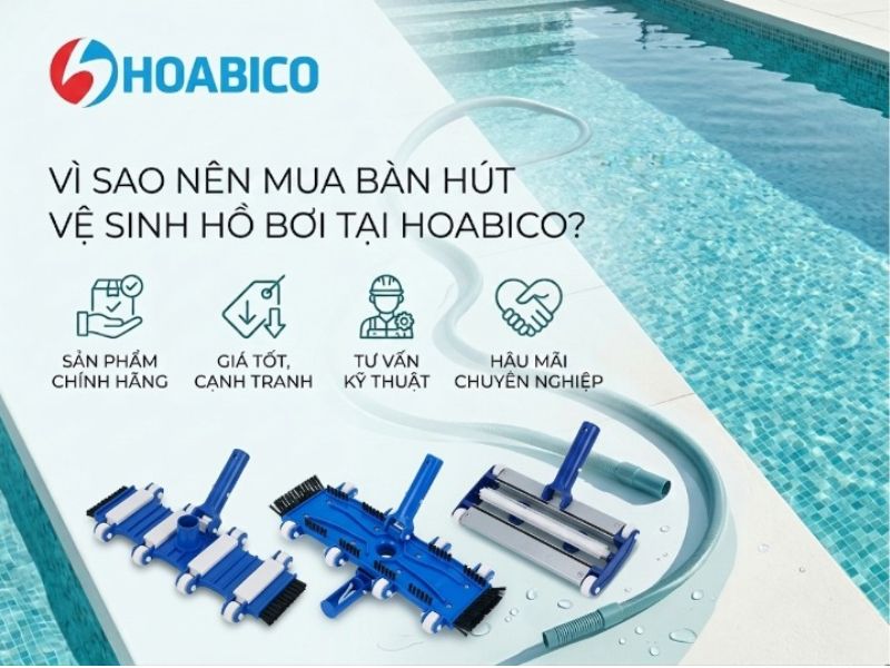 bàn hút vệ sinh hồ bơi