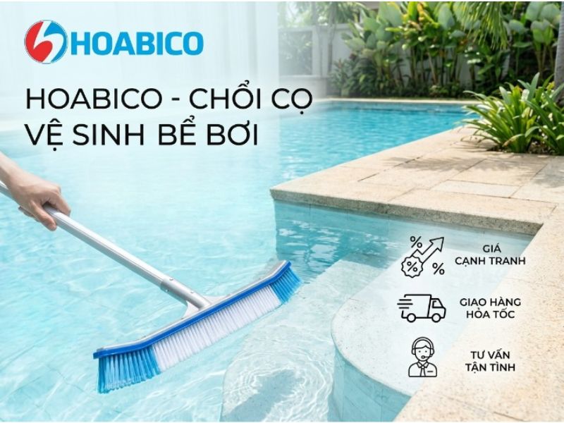 Chổi cọ vệ sinh bể bơi