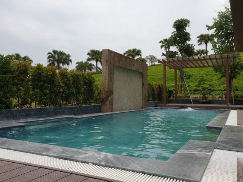 công trình thi công bể bơi tại Ninh Bình