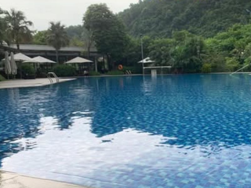 công trình thi công bể bơi tại Phú Thọ