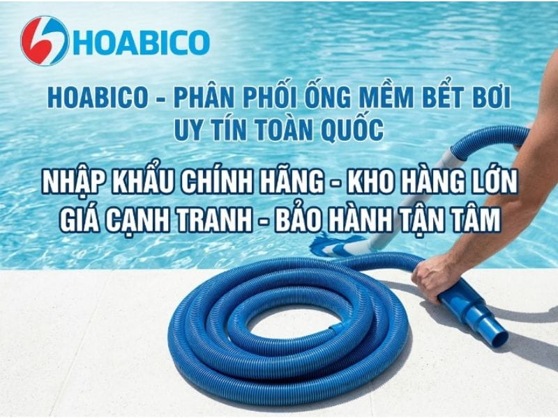 Ống mềm vệ sinh bể bơi
