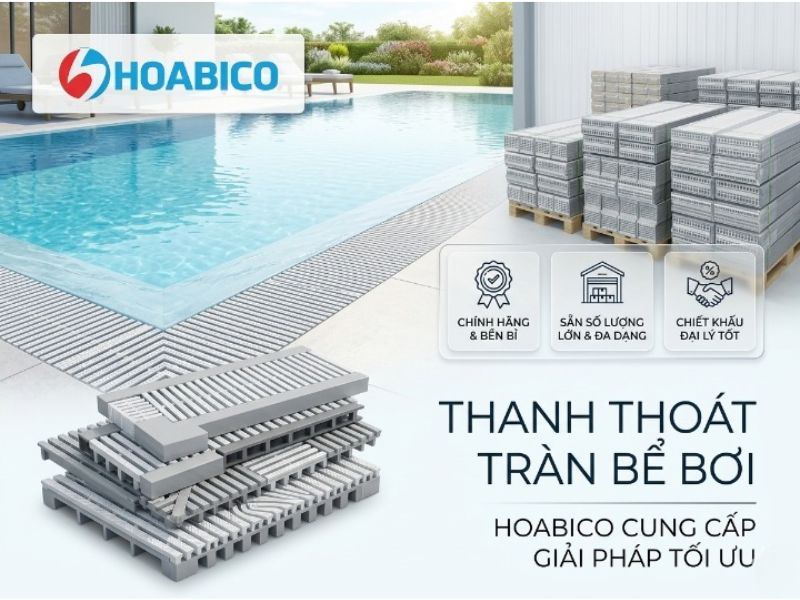 Thanh thoát tràn bể bơi