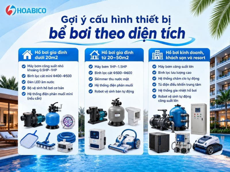 thiết bị bể bơi