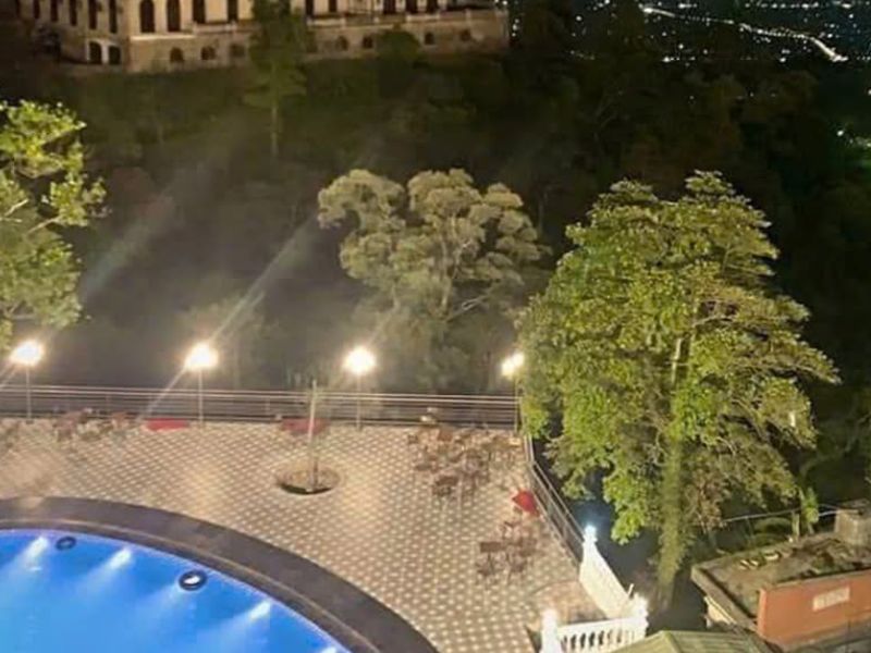 Hoabico bàn giao công trình thi công bể bơi ở khách sạn tại Tam Đảo