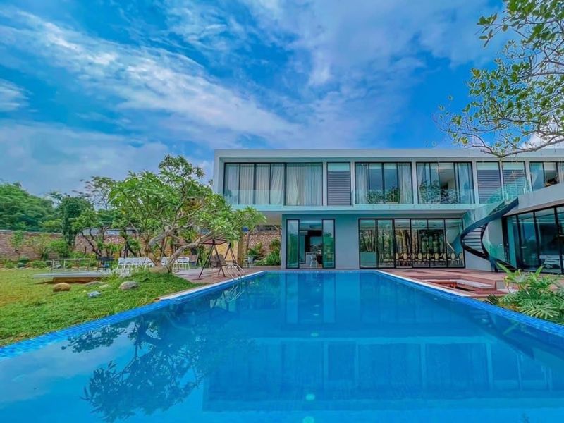 Hoabico bàn giao công trình thi công bể bơi tại An Giang