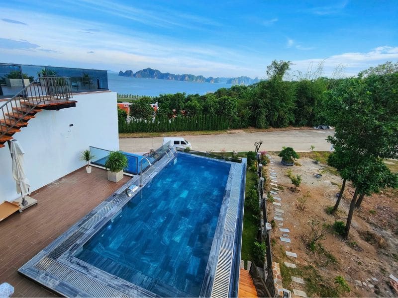 Hoabico bàn giao công trình thi công bể bơi tại Hạ Long