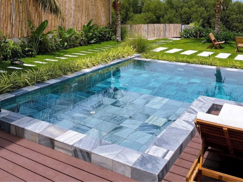 Hoabico bàn giao công trình thi công bể bơi tại Nha Trang