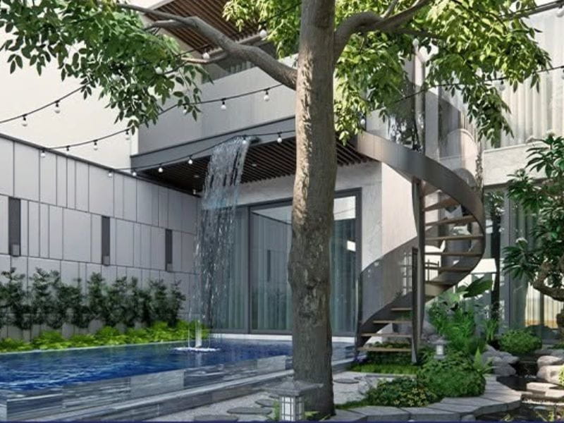 Hoabico bàn giao công trình thi công bể bơi tại Vũng Tàu