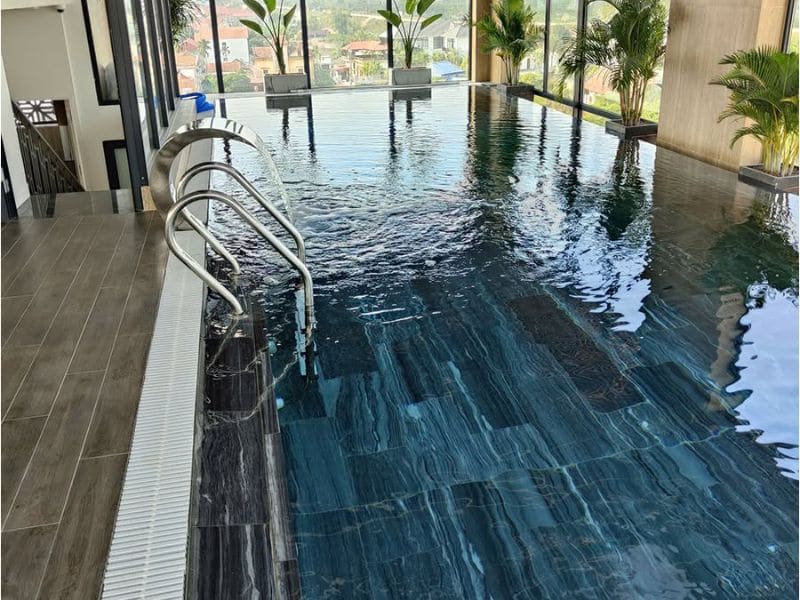 Hoabico bàn giao công trình vệ sinh bể bơi tư nhân tại Hải Phòng
