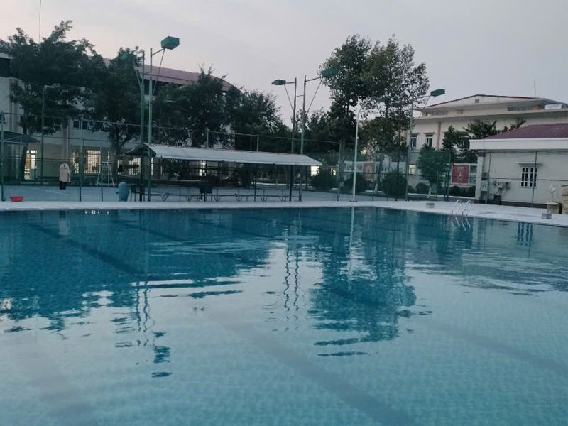 Hoabico bàn giao dự án vệ sinh bể bơi tại Bình Dương