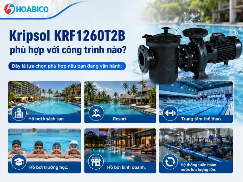 Đánh giá máy bơm Kripsol KRF1260T2B