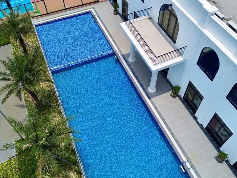 Hoabico bàn giao công trình thi công bể bơi tại Hưng Yên