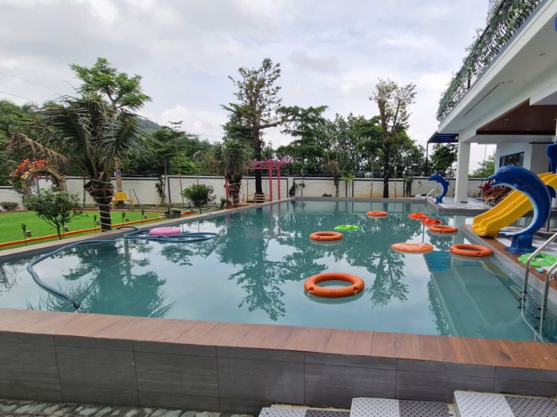 Hoabico bàn giao công trình thi công bể bơi tại Quốc Oai