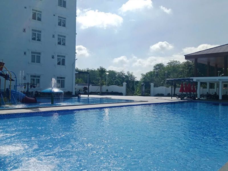 Hoabico bàn giao công trình thi công bể bơi tại Tiền Giang