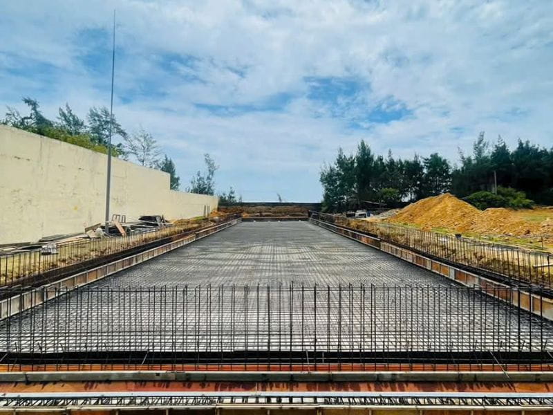 Hoabico thi công công trình bể bơi tại Quảng Nam