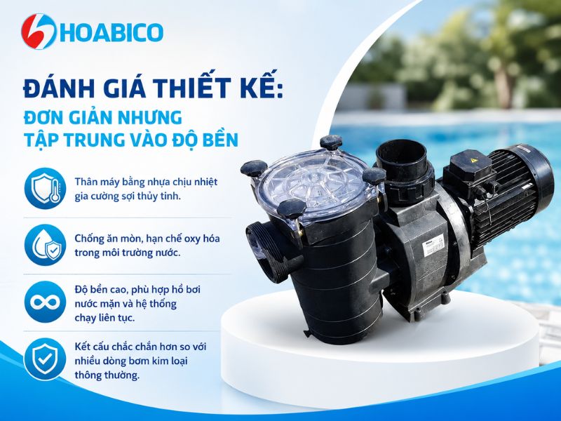 Review máy bơm bể bơi Kripsol KAN1020 DT2
