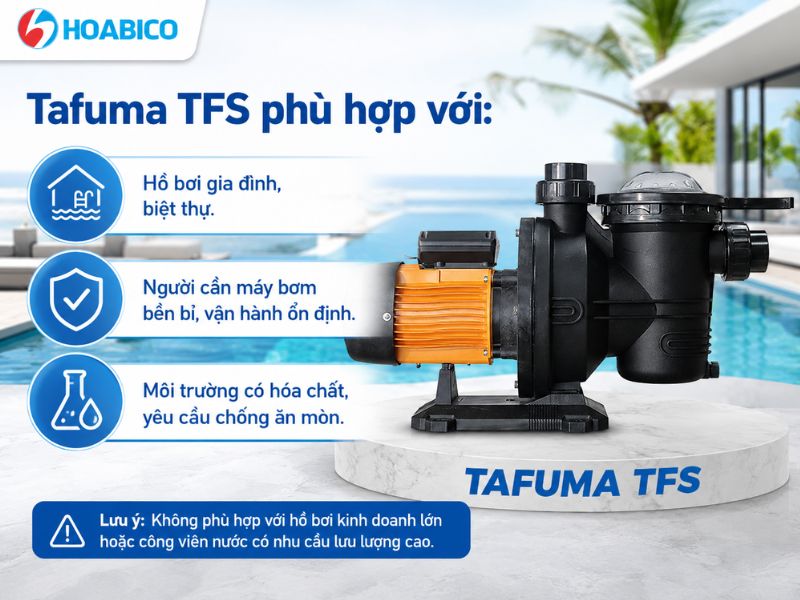 Review máy bơm Tafuma TFS