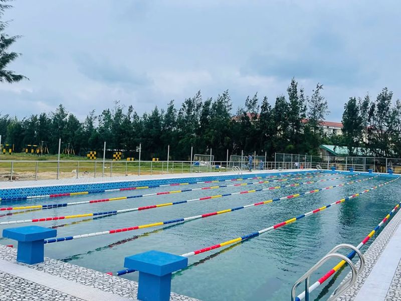 Hoabico bàn giao công trình bể bơi Bộ Tư lệnh Cảnh sát biển Vùng 2, Đà Nẵng