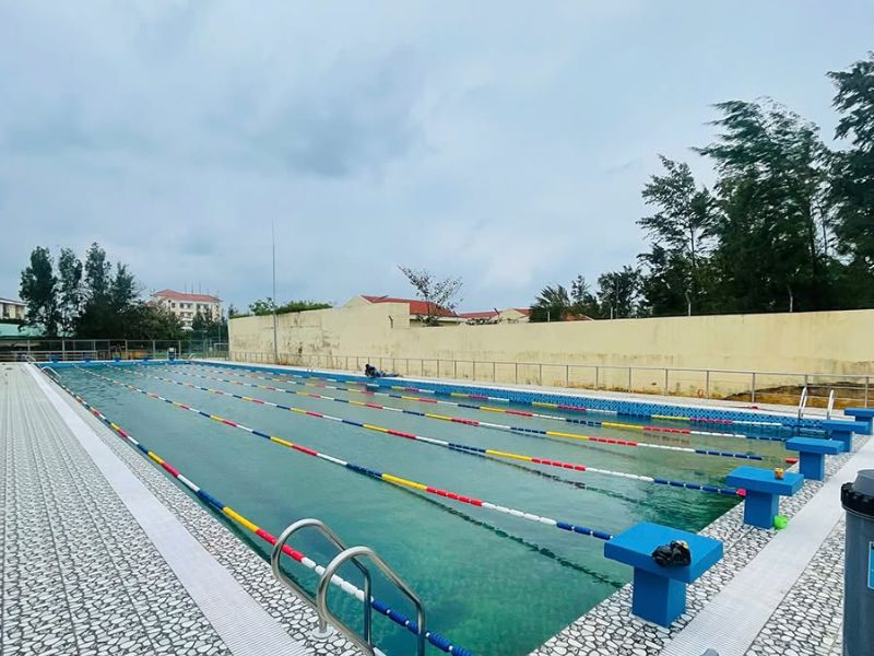 Hoabico bàn giao công trình bể bơi Bộ Tư lệnh Cảnh sát biển Vùng 2, Đà Nẵng