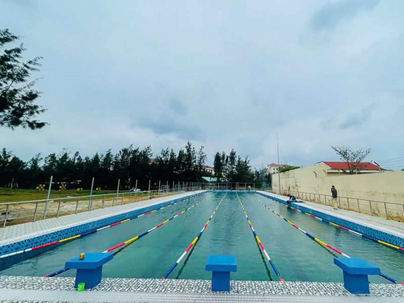 Hoabico bàn giao công trình bể bơi Bộ Tư lệnh Cảnh sát biển Vùng 2, Đà Nẵng