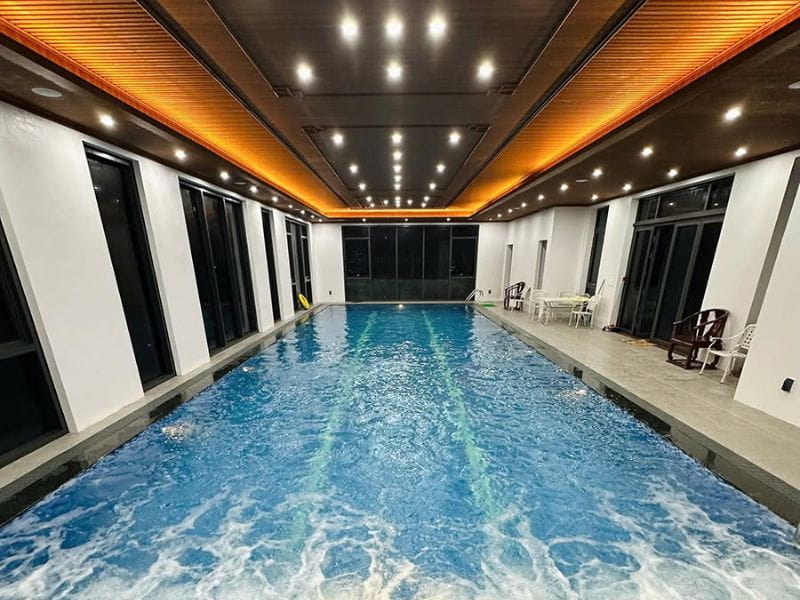 Hoabico bàn giao công trình thi công bể bơi tại Chí Linh, Hải Phòng