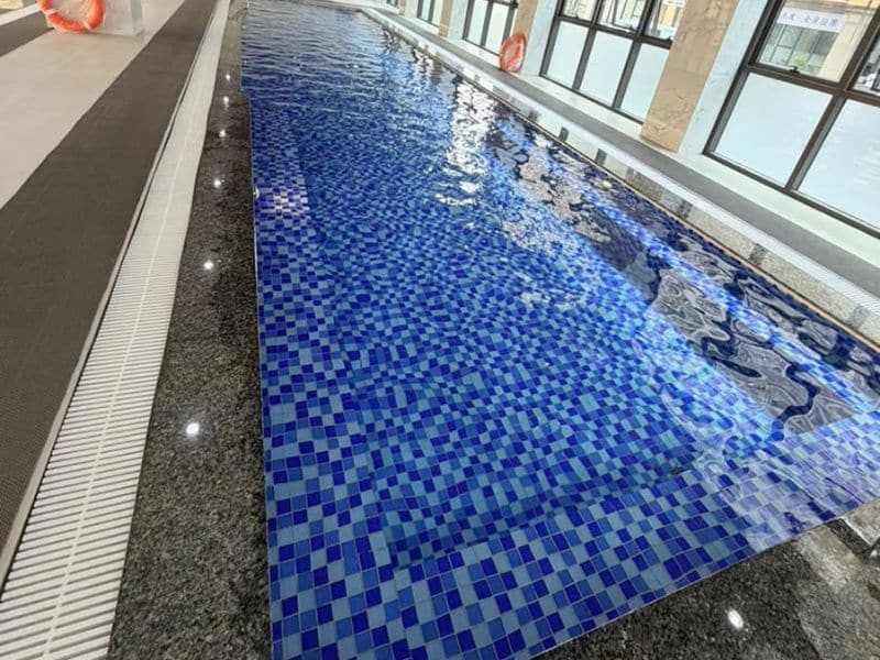 Hoabico bàn giao công trình thi công bể bơi trong nhà tại KĐT The Manor