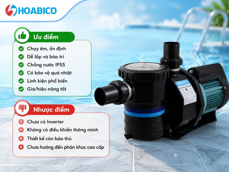 máy bơm bể bơi Emaux